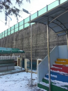 전남 나주 영강초등학교 태양광 가로등 설치 사례